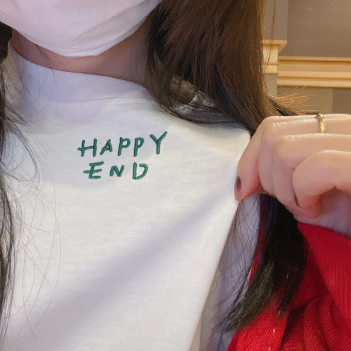 HAPPY END Tシャツ(白)