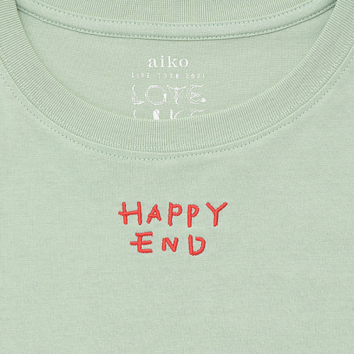 HAPPY END Tシャツ(グリーン)