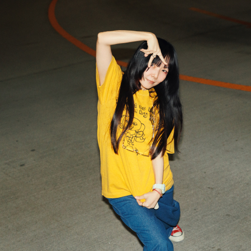 躊躇しないTシャツ ＜イエロー＞