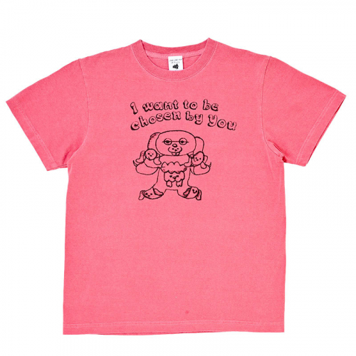 躊躇しないTシャツ ＜ピンク＞（ワンパク）