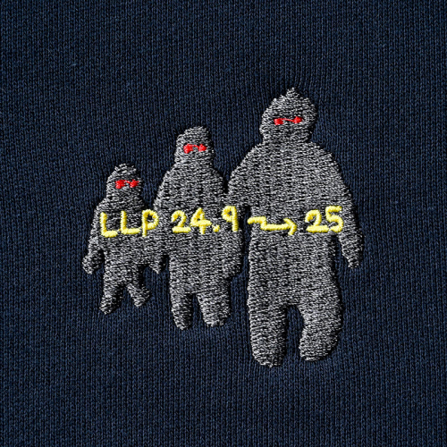 燃え月ター ブルゾン（ツートン）