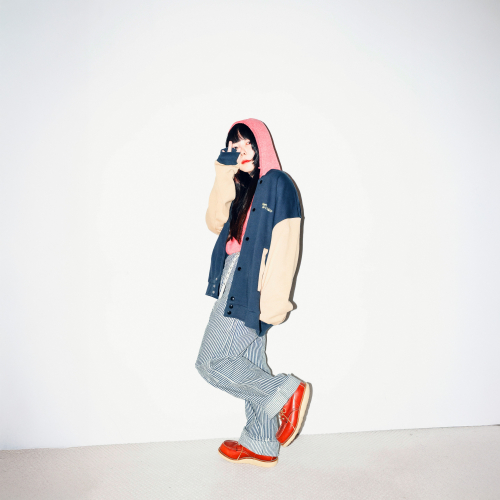 燃え月ター ブルゾン（ツートン）