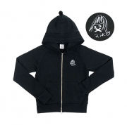 アンコールにお答え！& デザインちょっと変えましてんパーカー＜黒＞