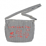 多機能だし！ 裏表、今流行りの2way 但しどちらもアイコ・バッグ＜ストライプ＞