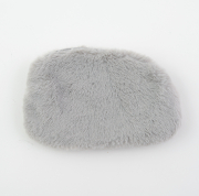 いつも不安顔ポーチ＜グレー＞