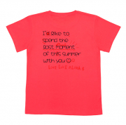 最後の夏休みＴシャツ