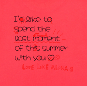 最後の夏休みＴシャツ