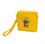 CDがちょうどに入るコールテンポーチや！＜イエロー＞