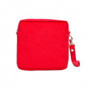 CDがちょうどに入るコールテンポーチや！＜赤＞