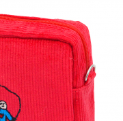 CDがちょうどに入るコールテンポーチや！＜赤＞