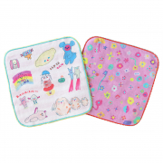 手洗いうがいタオルハンカチ【2枚セット】