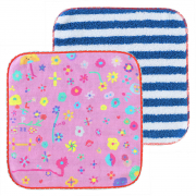 手洗いうがいタオルハンカチ【2枚セット】