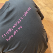 お持ち帰りTシャツ＜スミ黒＞