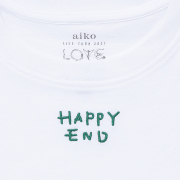 HAPPY END Tシャツ＜白＞
