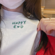 HAPPY END Tシャツ＜白＞