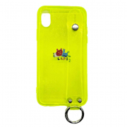 鬼依存スマホケース(iPhoneX/iPhoneXS)＜イエロー＞