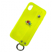 鬼依存スマホケース(iPhoneX/iPhoneXS)＜イエロー＞