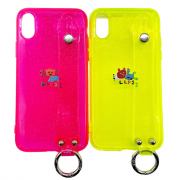 鬼依存スマホケース(iPhoneX/iPhoneXS)＜イエロー＞