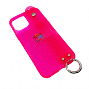 鬼依存スマホケース(iPhone12/iPhone12Pro)＜ピンク＞