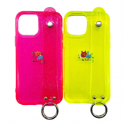 鬼依存スマホケース(iPhone12/iPhone12Pro)＜ピンク＞