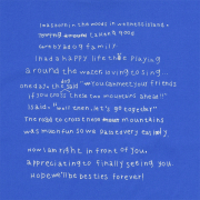 ウェルネスからこんにちはTシャツ＜ブルー＞