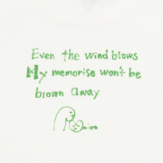 着てほしいと、ねがうTシャツ＜生成り＞