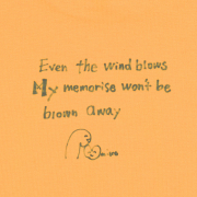 着てほしいと、ねがうTシャツ＜イエロー＞