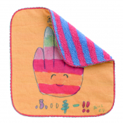 前回作ってめっちゃ便利やったから絵柄を変えてもっかい作りました。こんなんなんぼあってもいいですからね〜ハンドタオル(2枚セット)