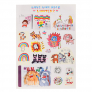 いつもより大きめステッカー