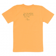 着てほしいと、ねがうTシャツ＜イエロー＞(ワンパク)