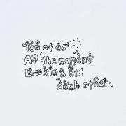 今の二人をスマイルが見てる IFSM Tシャツ＜ギャングスマイルホワイト＞（ワンパク）