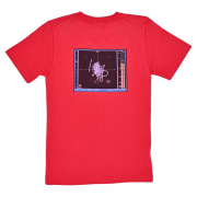 恋は失くさないTシャツ＜荒れたレッド＞（ワンパク）