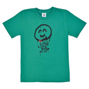 今の二人をスマイルが見てる IFSM Tシャツ＜ギャングスマイルグリーン＞（ワンパク）