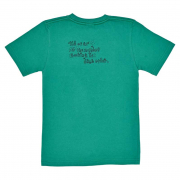 今の二人をスマイルが見てる IFSM Tシャツ＜ギャングスマイルグリーン＞（ワンパク）