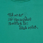 今の二人をスマイルが見てる IFSM Tシャツ＜ギャングスマイルグリーン＞