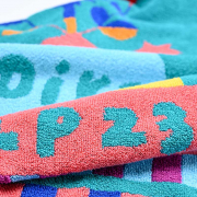 お花の命は永遠 ジャガードタオル