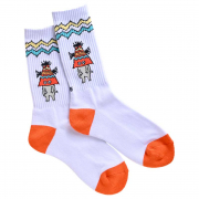 お久しぶりです！ハミーゴです！靴下です！＜白＞