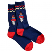 お久しぶりです！ハミーゴです！靴下です！＜紺＞