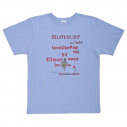 aikoとの関係性Tシャツ＜青＞