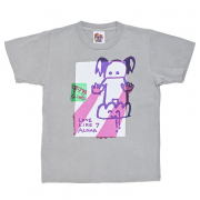 家でやったTシャツ＜カーキアッシュ＞