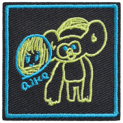 念願のアイロンワッペン