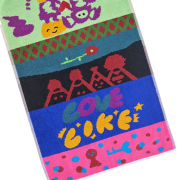 掛けた時裏も表もYES！YES！ジャガードタオル