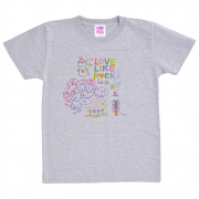 ワクワクTシャツ＜グレー＞(ワンパク)