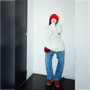 なしボディー、DIYパーカー＜オフホワイト＞