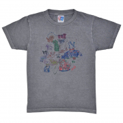 あつまれふぇすの森Tシャツ＜スミクロ＞（ワンパク）