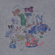 あつまれふぇすの森Tシャツ＜スミクロ＞（ワンパク）