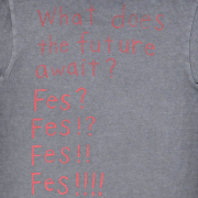 あつまれふぇすの森Tシャツ＜スミクロ＞（ワンパク）