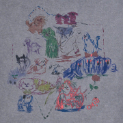 あつまれふぇすの森Tシャツ＜スミクロ＞