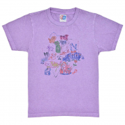 あつまれふぇすの森Tシャツ＜パープル＞（ワンパク）