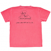 躊躇しないTシャツ ＜ピンク＞